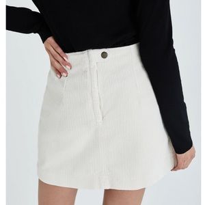 NWOT AG Adriano Goldschmied Corduroy Skirt